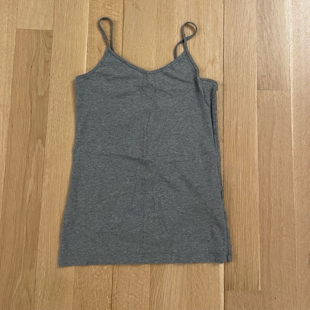 Gray tank top from Forever21